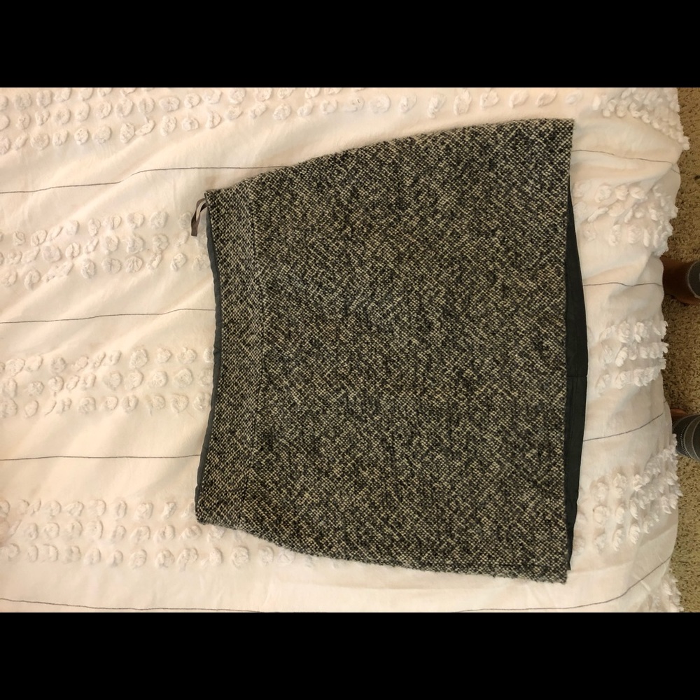 Gray mini skirt size 6